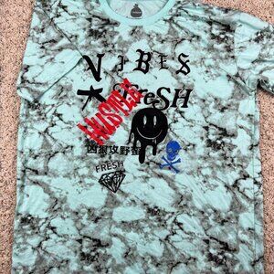 Launder by Bailey Apparel Blue Hustle Shirt Men’s 2XL Te Vibes Hustle Fresh